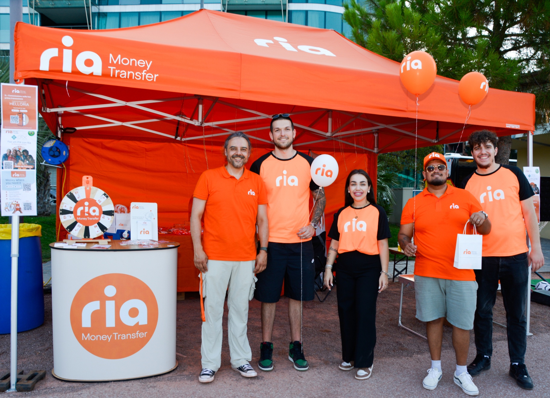 Stand sponsor RIA β Samba Fest